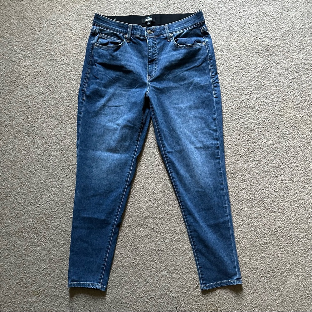 LuLaRoe Women's Blue Skinny Jeans Sz 32
